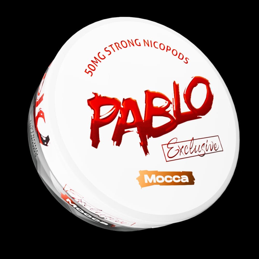 Buy cheapest online Pablo Nicotine Pouches Mocca - 50mg at lowest price in uk