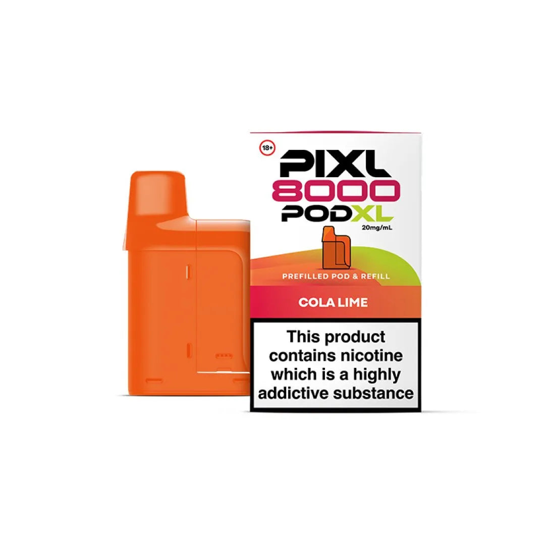 Pixl 8000 Replacement Pods - Cola Lime