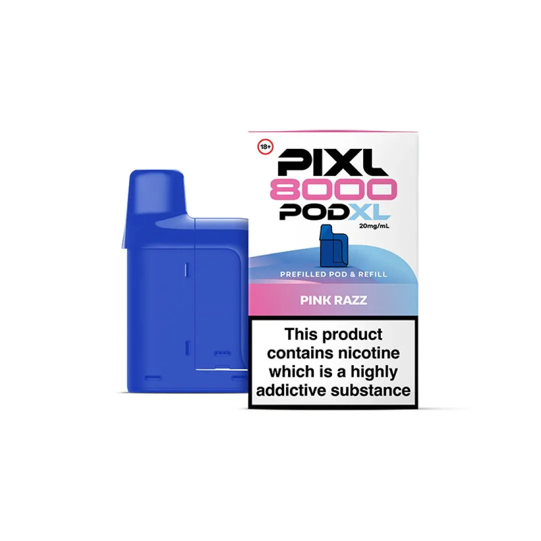 Pixl 8000 Replacement Pods - Pink Razz