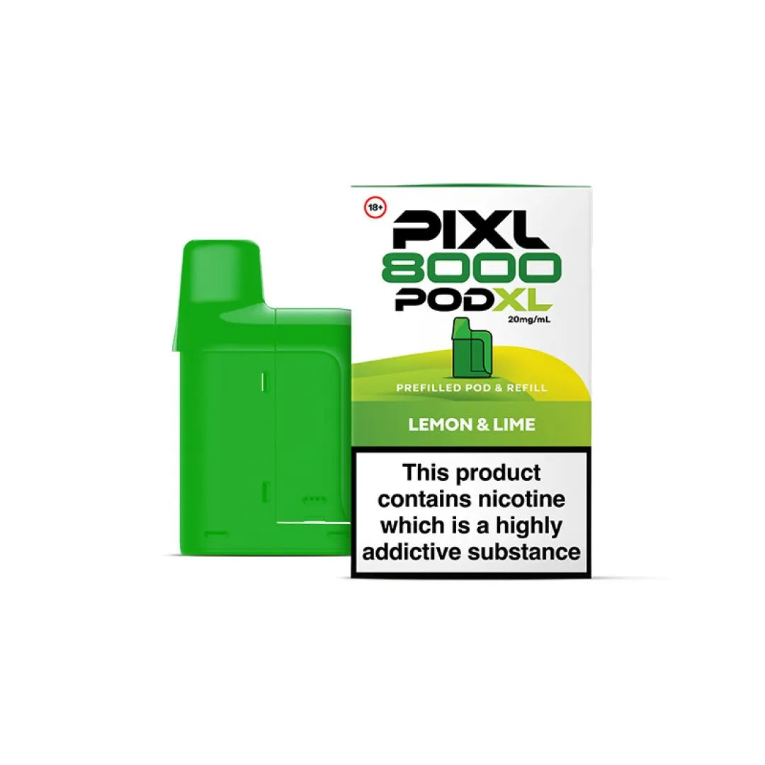 Pixl 8000 Replacement Pods - Lemon Lime