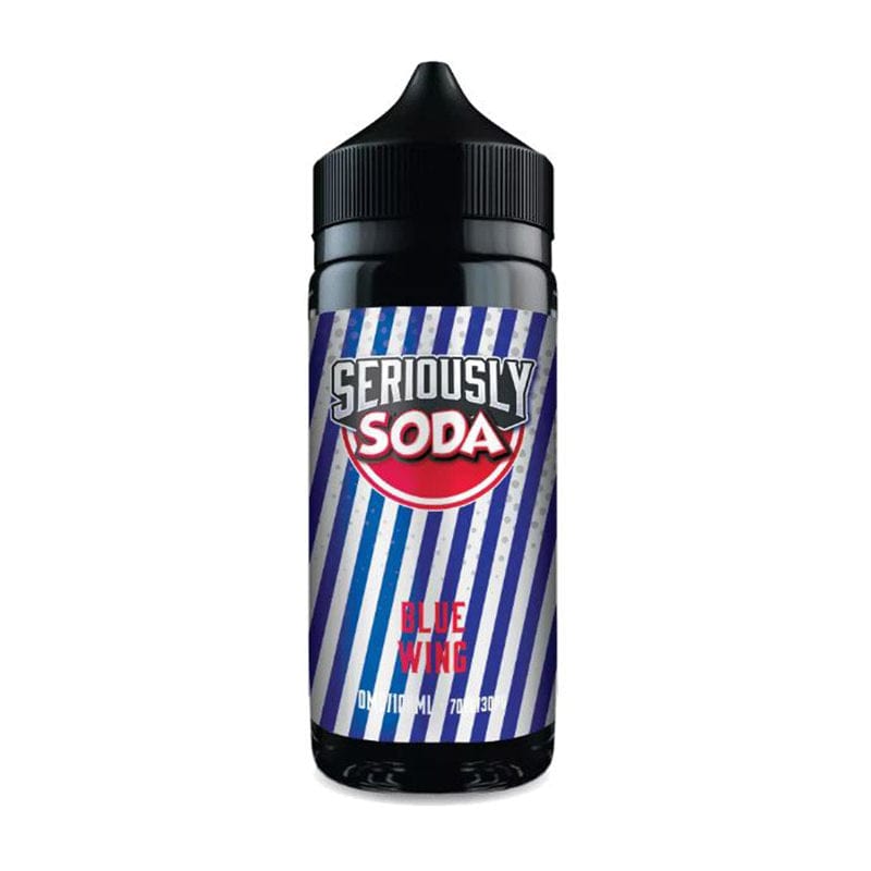 Buy cheapest online Seriously Soda 100ml E-liquid Blue Wing at lowest price in uk