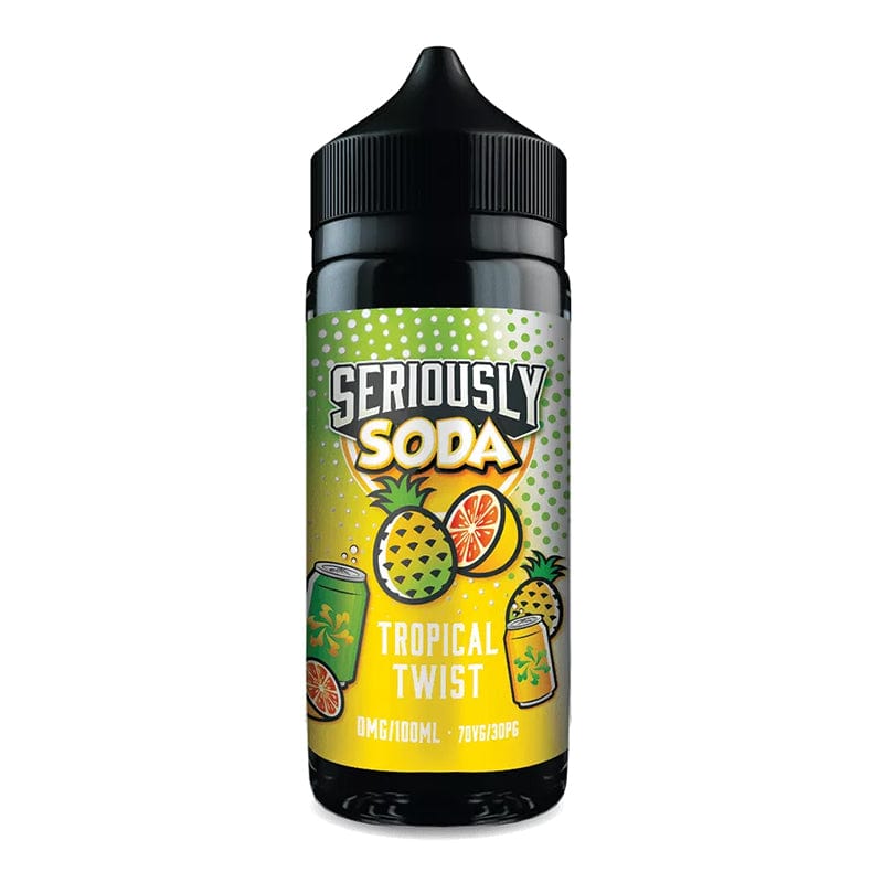 Buy cheapest online Seriously Soda 100ml E-liquid Tropical Twist at lowest price in uk