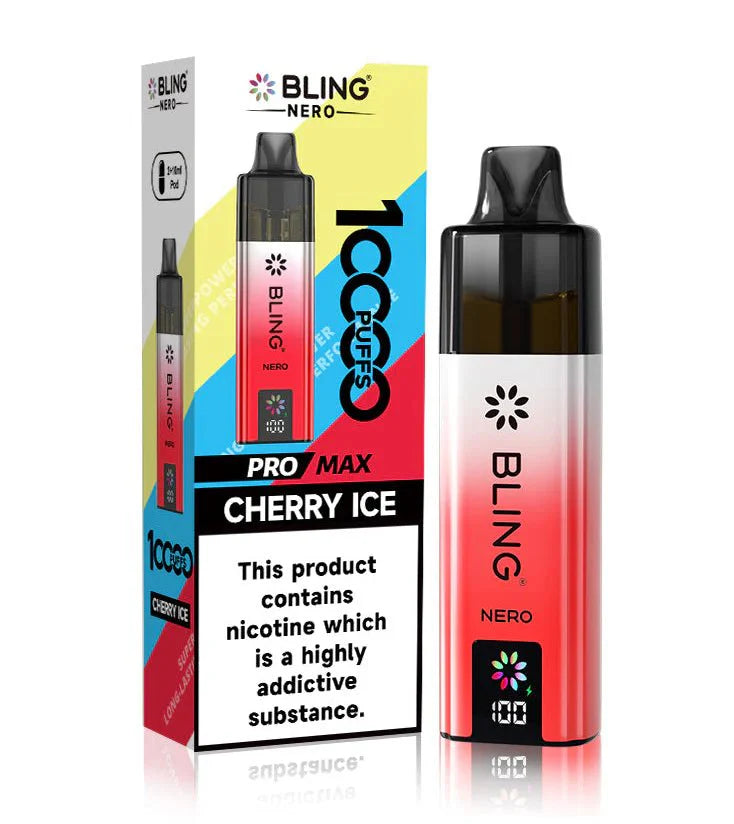 Shop Crystal Bling Nero 10k Vape - Cherry Ice