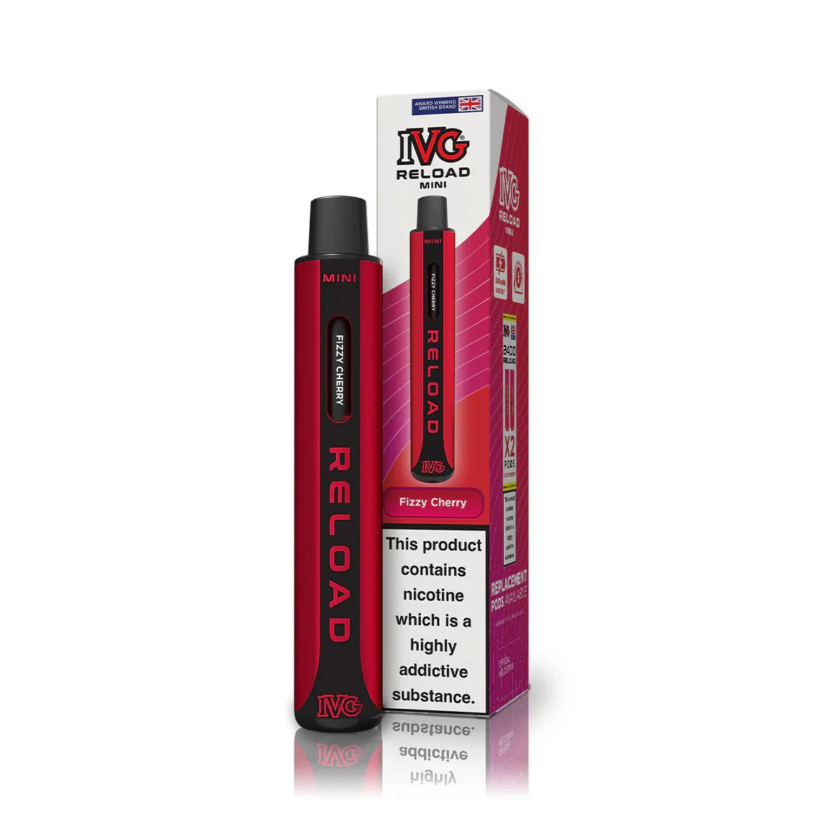 Shop IVG Reload Mini - Fizzy Cherry