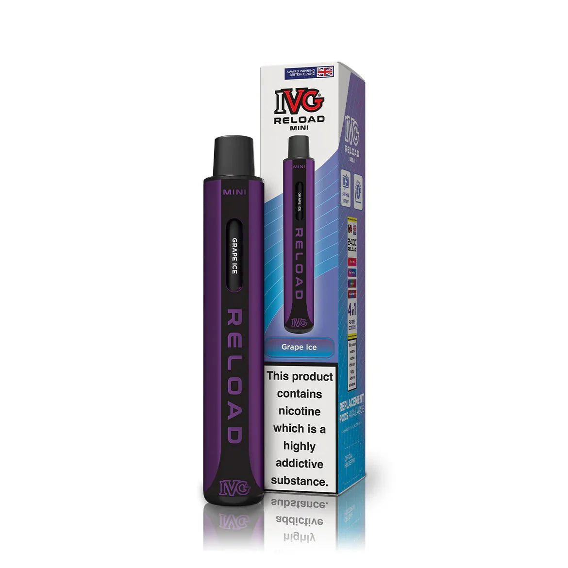 Shop IVG Reload Mini - Grape Ice