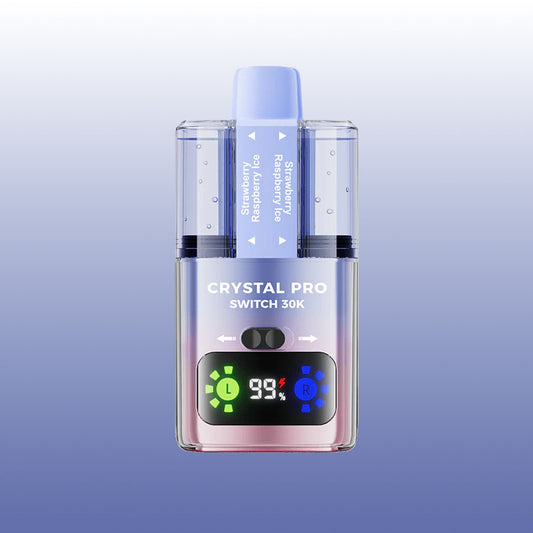 Buy cheapest online Crystal Pro Switch 30k - Strawberry Raspberry Ice / Strawberry Raspberry Ice at lowest price in uk