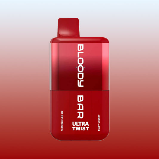 Buy cheapest online Bloody Bar Ultra Twist 20k - Watermelon Ice / Fizzy Cherry at lowest price in uk