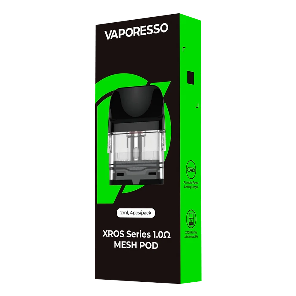 Buy cheapest online Vaporesso Xros Replacement Pods - 1.0 Ohm Mesh at lowest price in uk