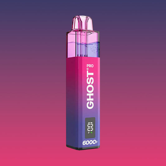 Ghost Pro 6000 - Blueberry Raspberry Cherry