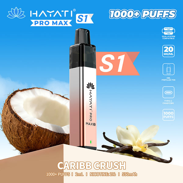 Hayati Pro Max S1 - Caribb Crush