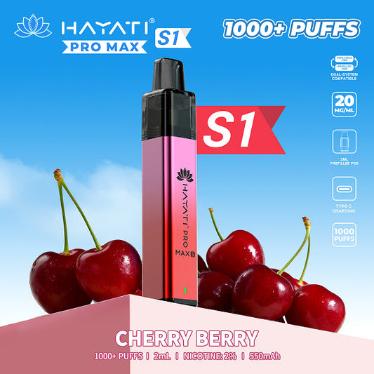 Hayati Pro Max S1 - Cherry Berry