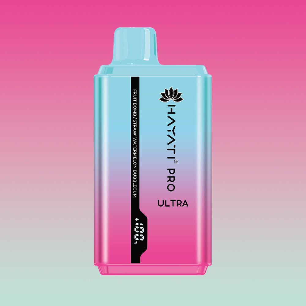 Buy cheapest online Hayati Pro Ultra 15000 - Fruit Bomb / Strawberry Watermelon Bubblegum at lowest price in uk