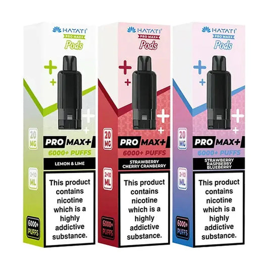 Hayati Pro Max Plus 6K Pods - Blue Razz Blackcurrant