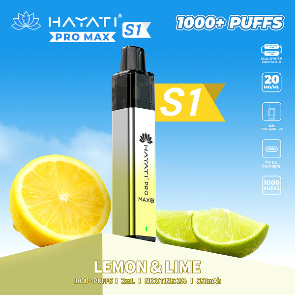 Hayati Pro Max S1 - Lemon Lime