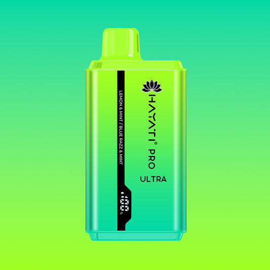 Buy cheapest online Hayati Pro Ultra 15000 - Lemon & Mint / Blue Razz & Mint at lowest price in uk