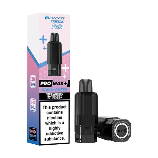 Hayati Pro Max Plus 6K Pods - Strawberry Raspberry Blueberry