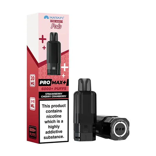 Hayati Pro Max Plus 6K Pods - Strawberry Cherry Cranberry