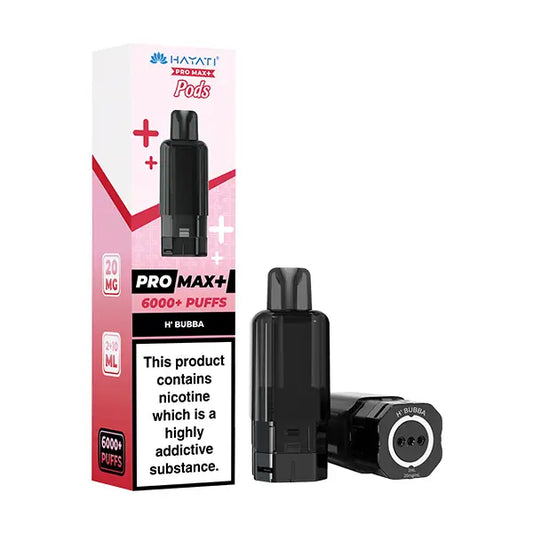 Hayati Pro Max Plus 6K Pods - Hubba Bubba