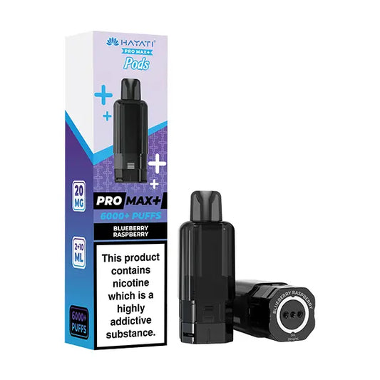 Hayati Pro Max Plus 6K Pods - Blueberry Raspberry