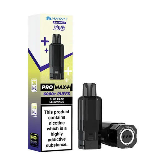 Hayati Pro Max Plus 6K Pods - Blue Razz Lemonade