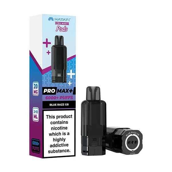 Hayati Pro Max Plus 6K Pods - Blue Razz GB