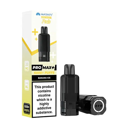 Hayati Pro Max Plus 6K Pods - Banana Ice