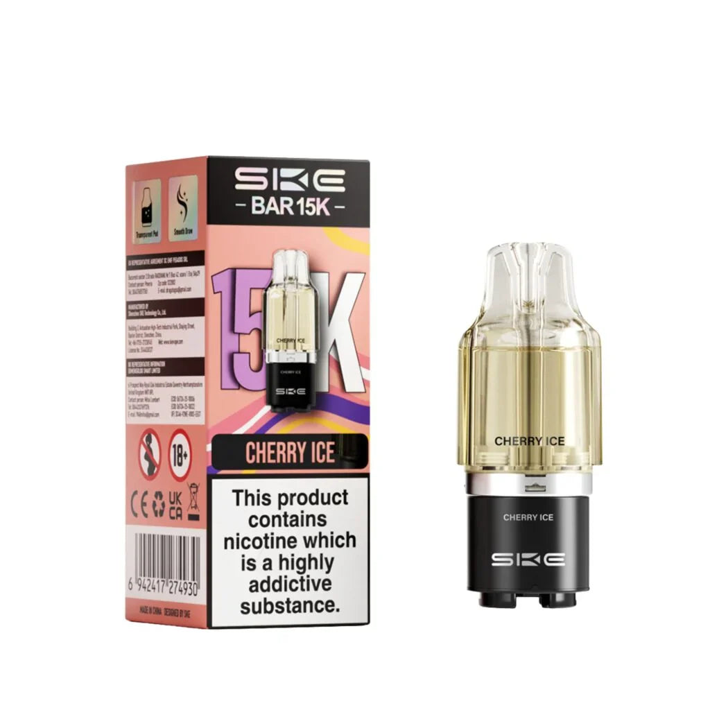 Ske Bar 15k Refill Pods - Cherry Ice