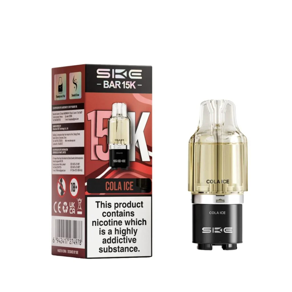 Ske Bar 15k Refill Pods - Cola Ice
