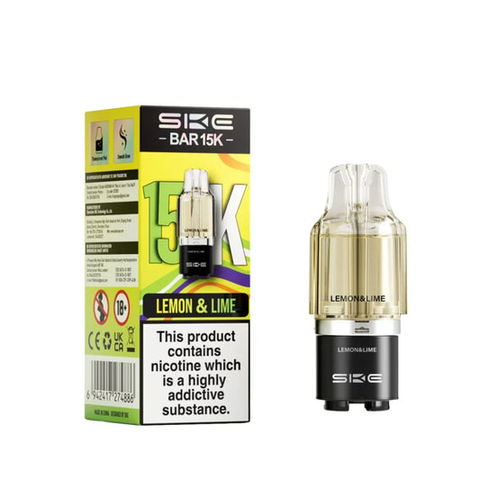 Ske Bar 15k Refill Pods - Lemon Lime