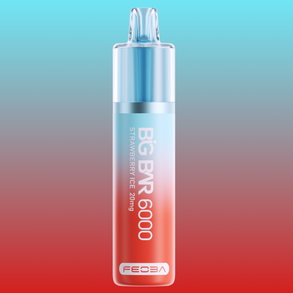 Buy cheapest online Big Bar 6000 - Strawberry Ice at lowest price in uk