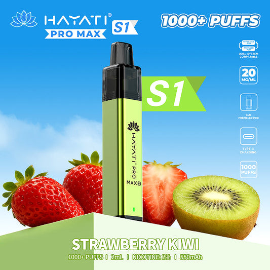 Hayati Pro Max S1 - Strawberry Kiwi