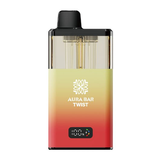 Aura Bar Twist 40k Kit - Lemon Lime / Strawberry Raspberry Cherry Ice