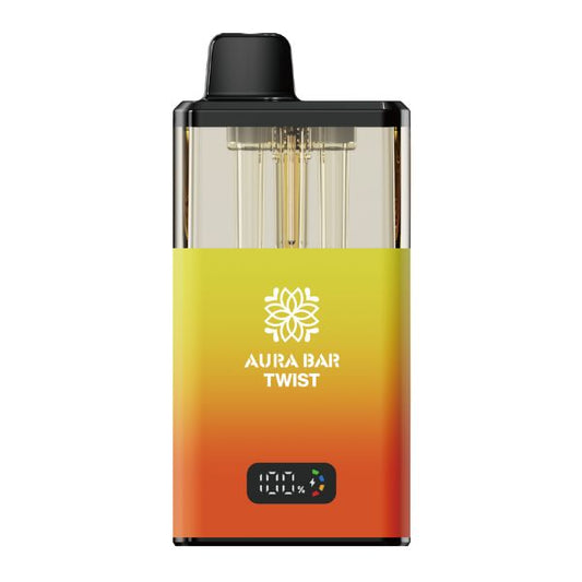 Aura Bar Twist 40k Kit - Sour Pineapple / Rocky Candy Orange