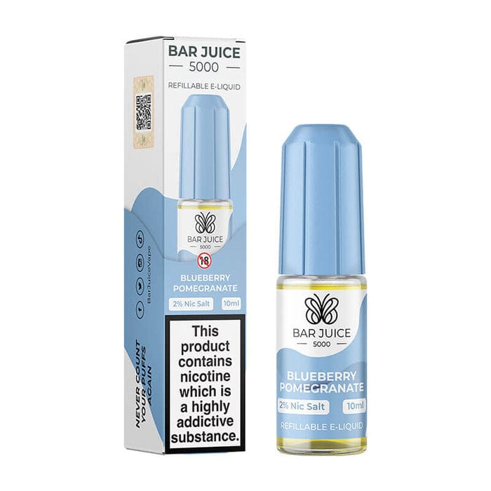 Buy cheapest online Bar Juice 5000 Nic Salt - Blueberry Pomegranate at lowest price in uk