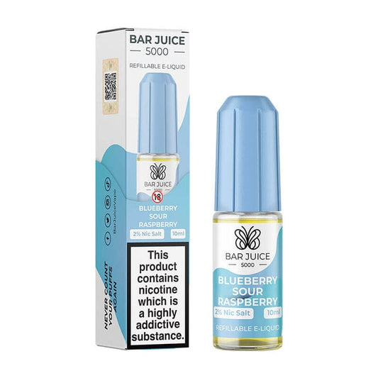 Buy cheapest online Bar Juice 5000 Nic Salt - Blueberry Sour Raspberry at lowest price in uk