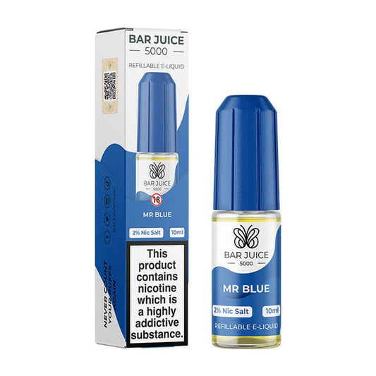Buy cheapest online Bar Juice 5000 Nic Salt - Mr Blue at lowest price in uk