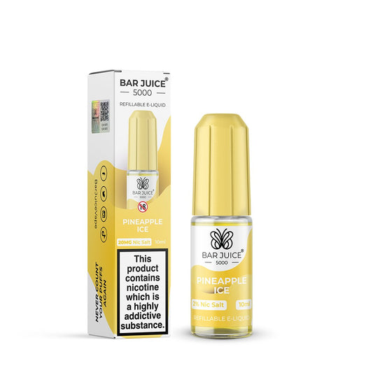 Buy cheapest online Bar Juice 5000 Nic Salt - Pineapple Ice at lowest price in uk