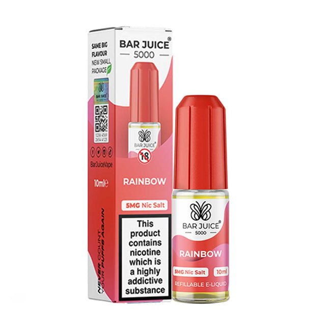 Buy cheapest online Bar Juice 5000 Nic Salt - Rainbow at lowest price in uk