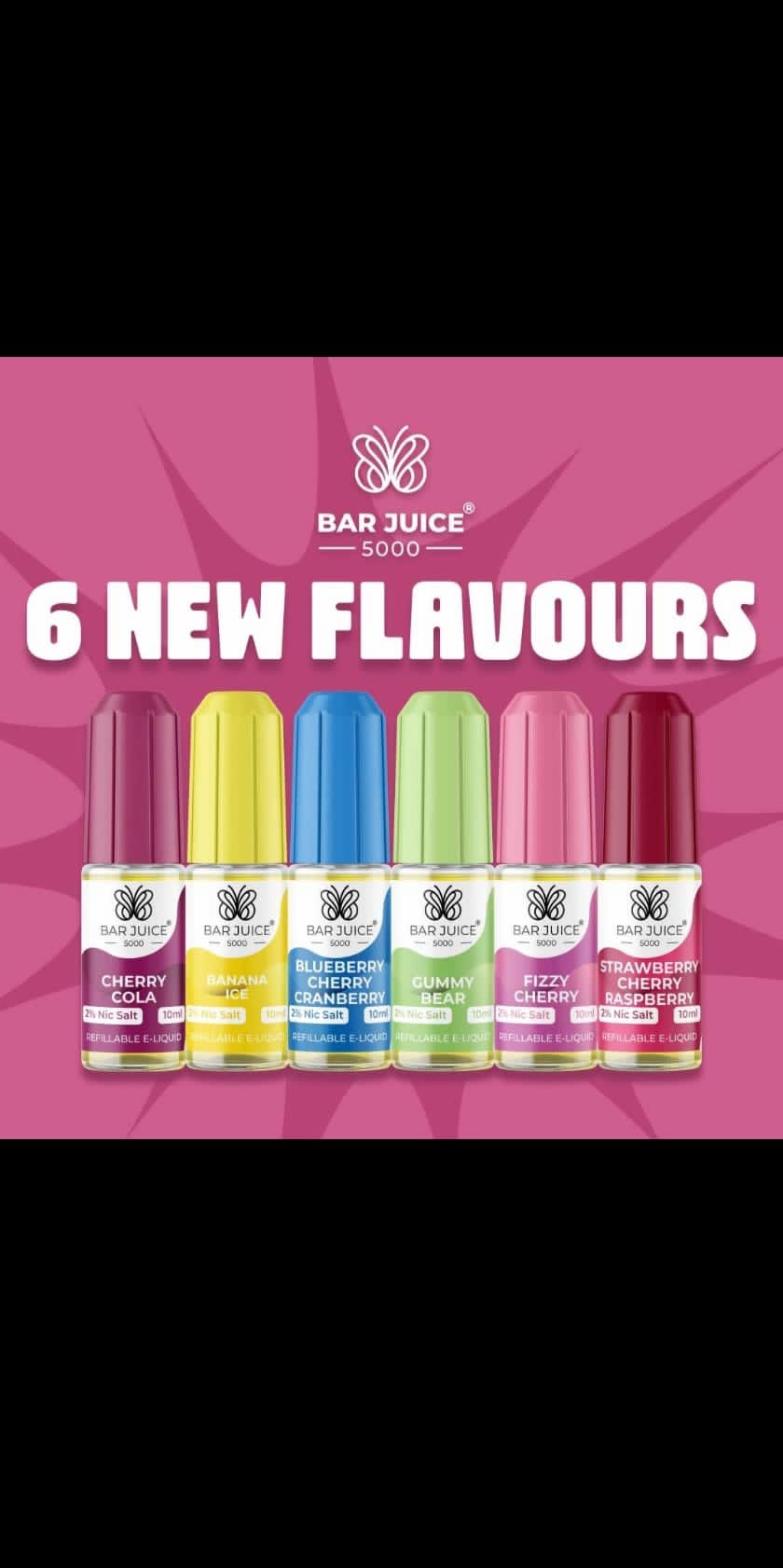 Buy cheapest online Bar Juice 5000 Nic Salt - Strawberry Raspberry Cherry Ice at lowest price in uk