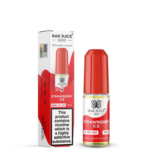 Buy cheapest online Bar Juice 5000 Nic Salt - Strawberry Ice at lowest price in uk