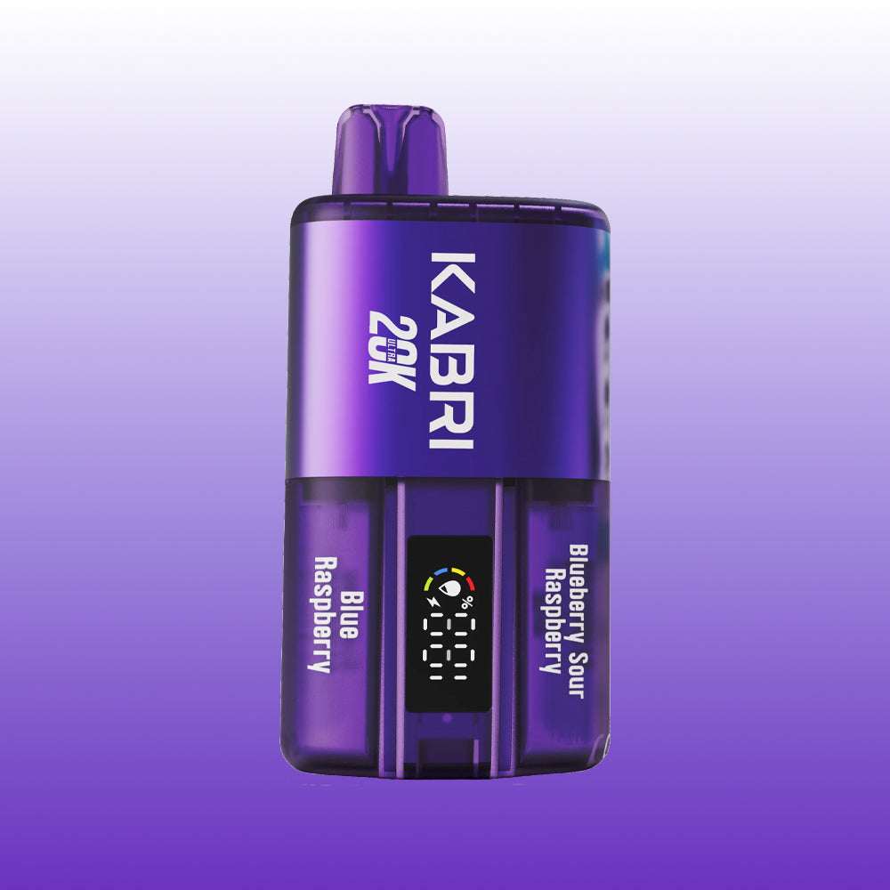 Buy cheapest online Kabri 20k Ultra Vape - Blue Raspberry/Blueberry Sour Raspberry at lowest price in uk