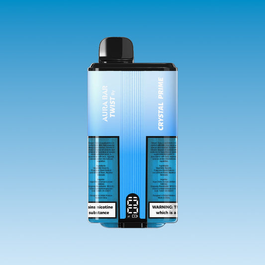 Buy cheapest online Crystal Prime Twist 25000 - Blue Sour Raspberry/Mr Blue at lowest price in uk