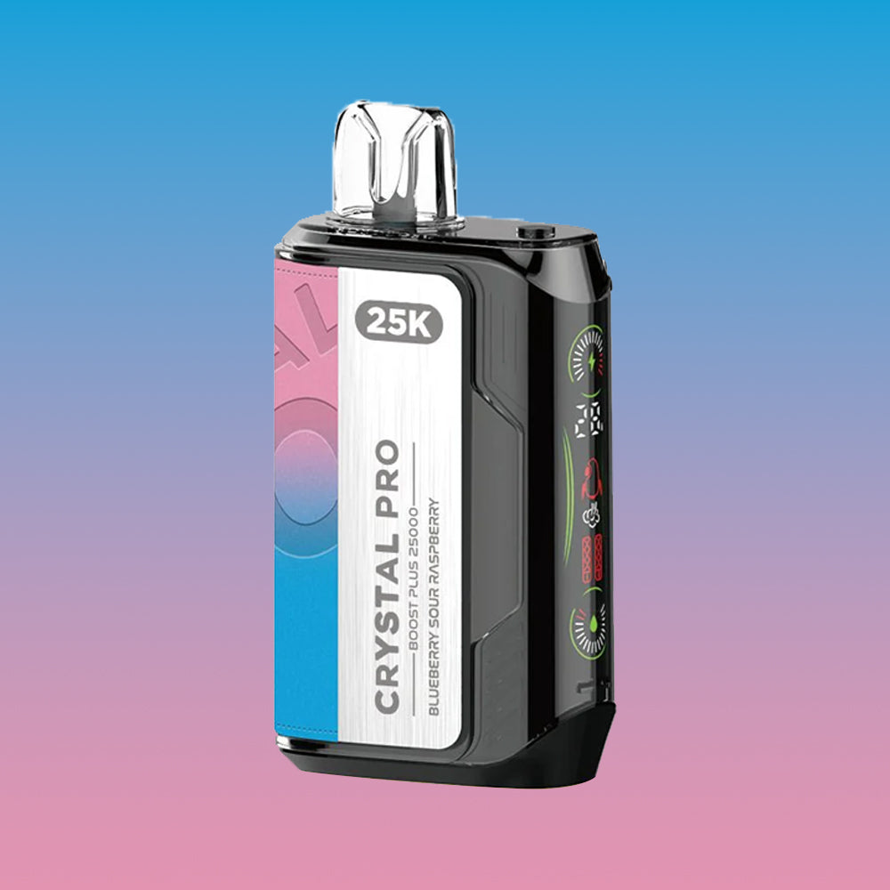 Buy cheapest online Crystal Pro Boost Plus 25k - Blueberry Sour Raspberry at lowest price in uk