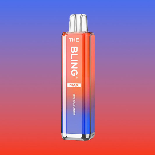 The Crystal Bling Max 8000 - Blue Razz Cherry