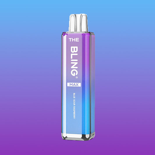 The Crystal Bling Max 8000 - Blue Sour Raspberry