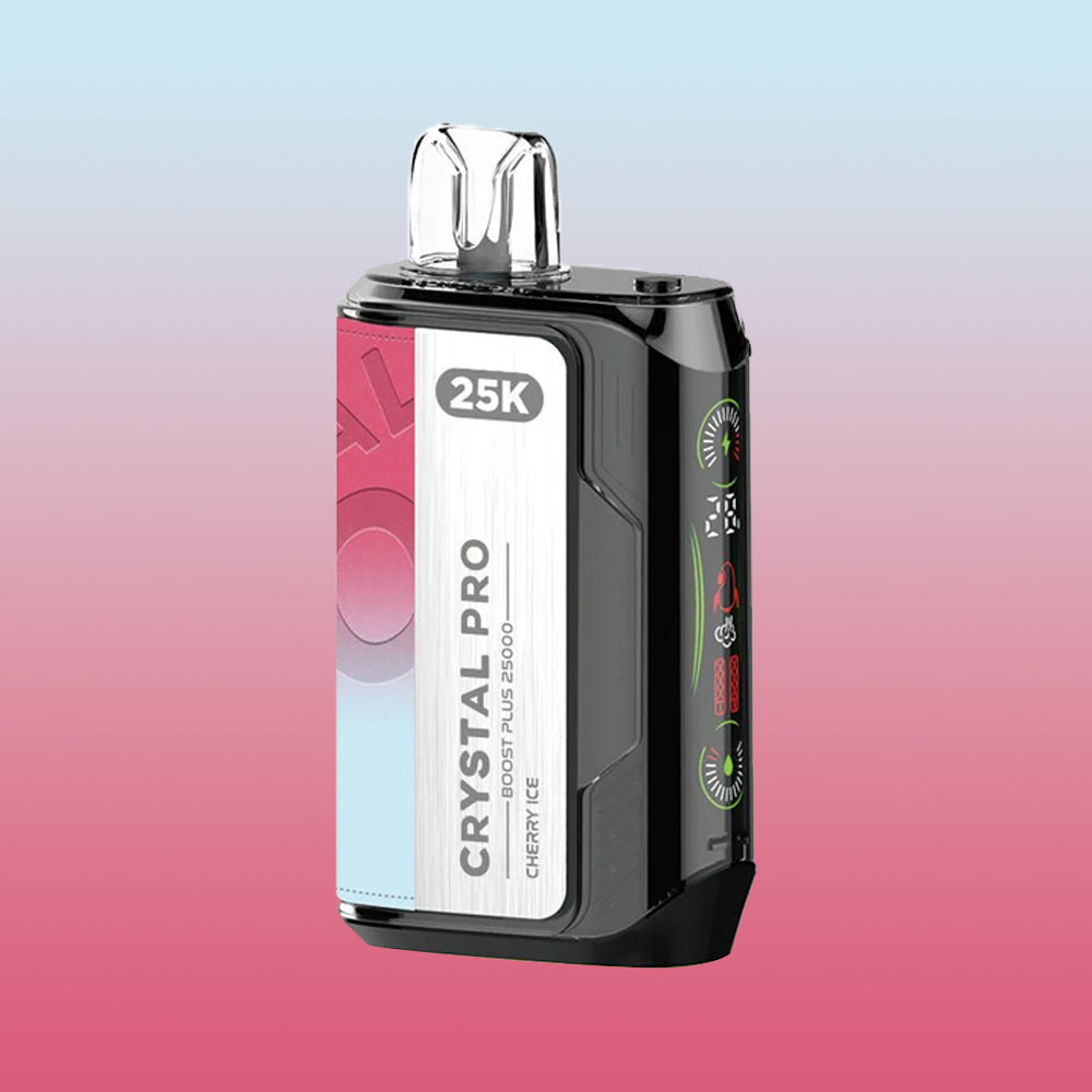 Buy cheapest online Crystal Pro Boost Plus 25k - Cherry Ice at lowest price in uk