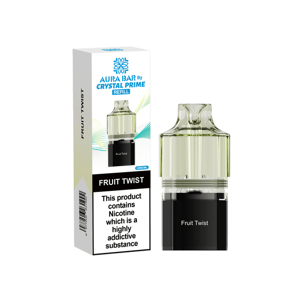 Crystal Prime 10000 Vape Pods - Fruit Twist