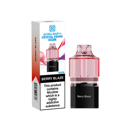 Crystal Prime 10000 Vape Pods - Berry Blaze