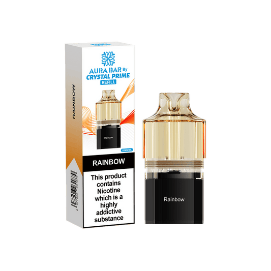 Crystal Prime 10000 Vape Pods - Rainbow