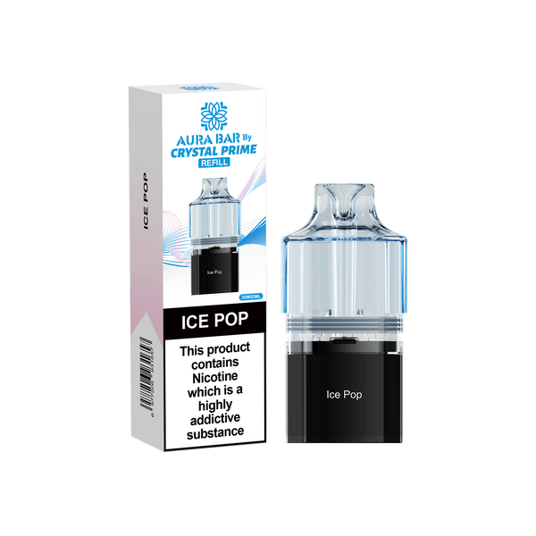 Crystal Prime 10000 Vape Pods - Ice Pop